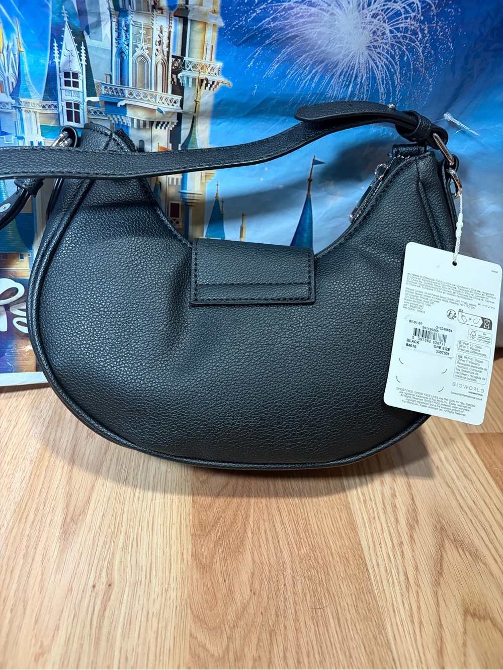 Scream Ghost Face Crossbody Handbag Purse *Primark* New with Tags - Picture 5 of 5